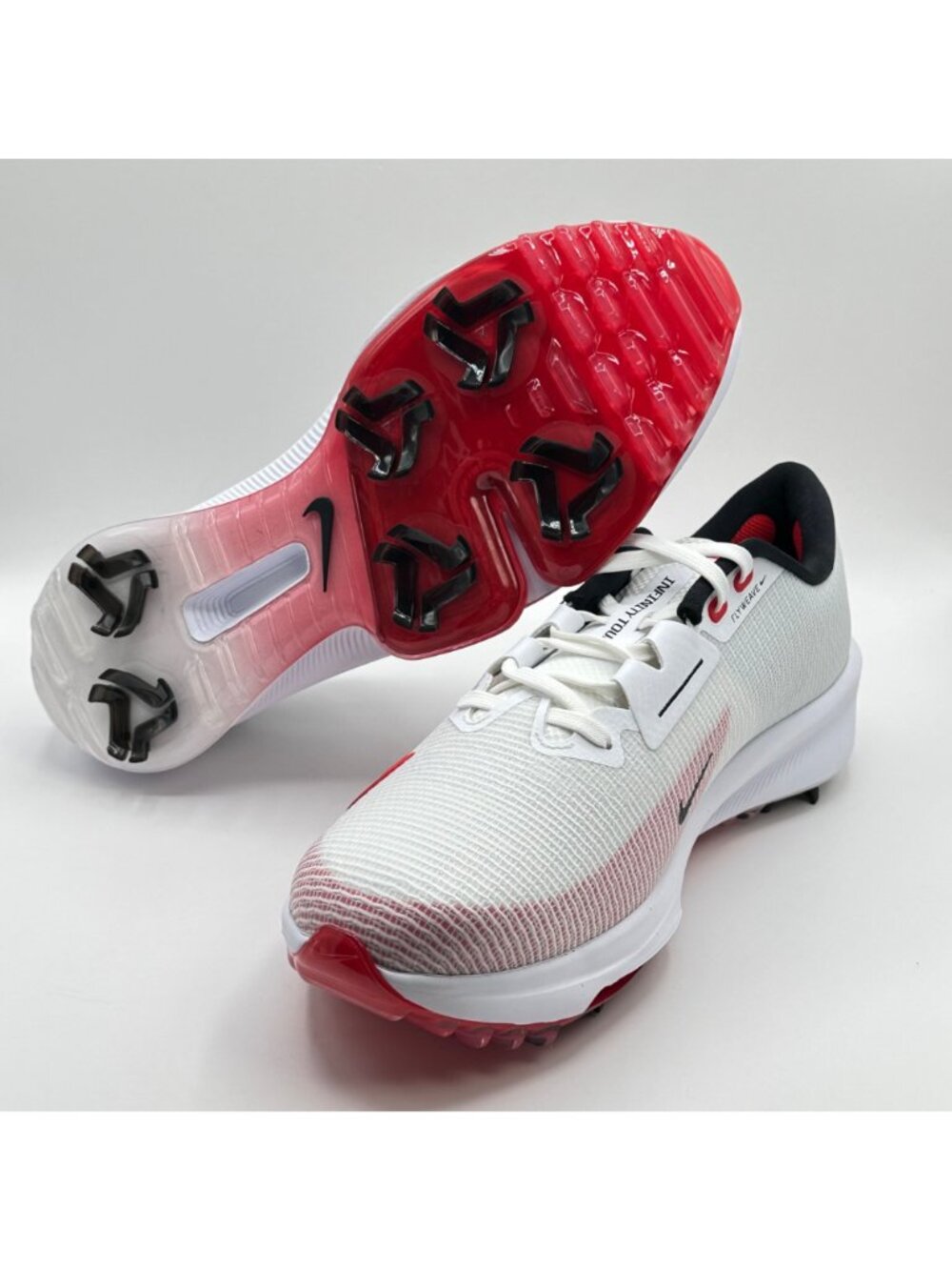 Men’s Nike Air Zoom Infinity Tour 2 Golf Red Wide FD0218-101 Size 11 Wide NEW - Picture 8 of 10